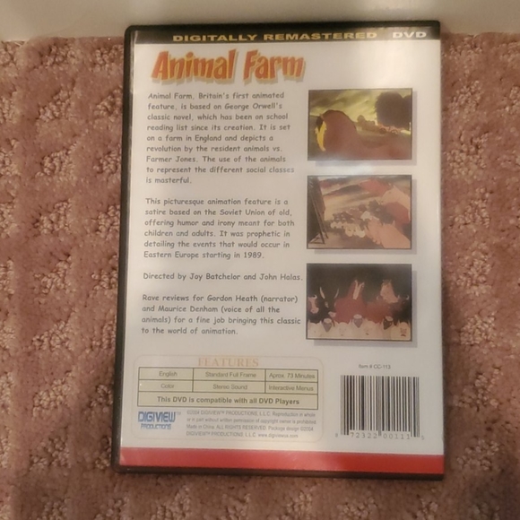 Animal Farm dvd - Picture 2 of 4